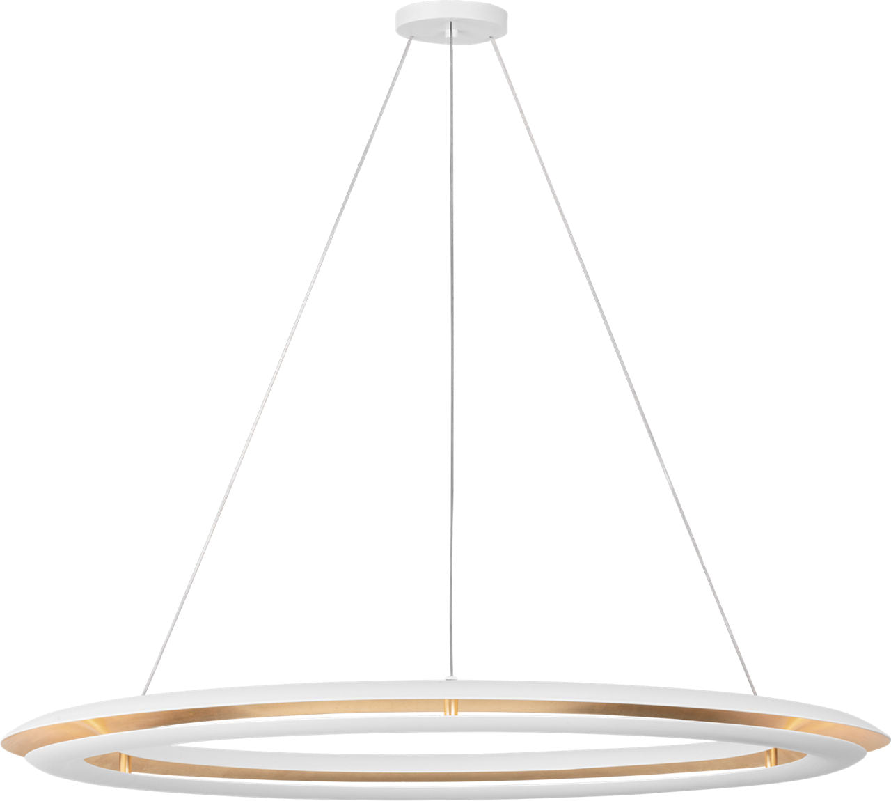 Cielo Extra Large Chandelier Matte White Bulbs Inc