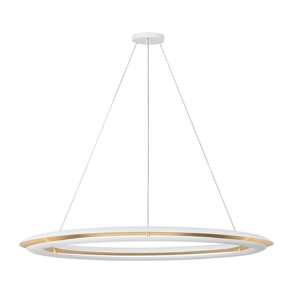Cielo Extra Large Chandelier Matte White Bulbs Inc