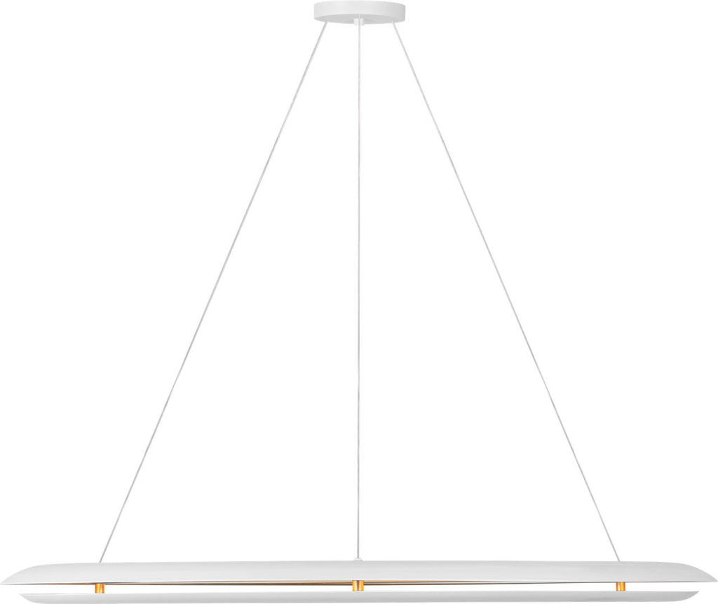 Cielo Extra Large Chandelier Matte White Bulbs Inc