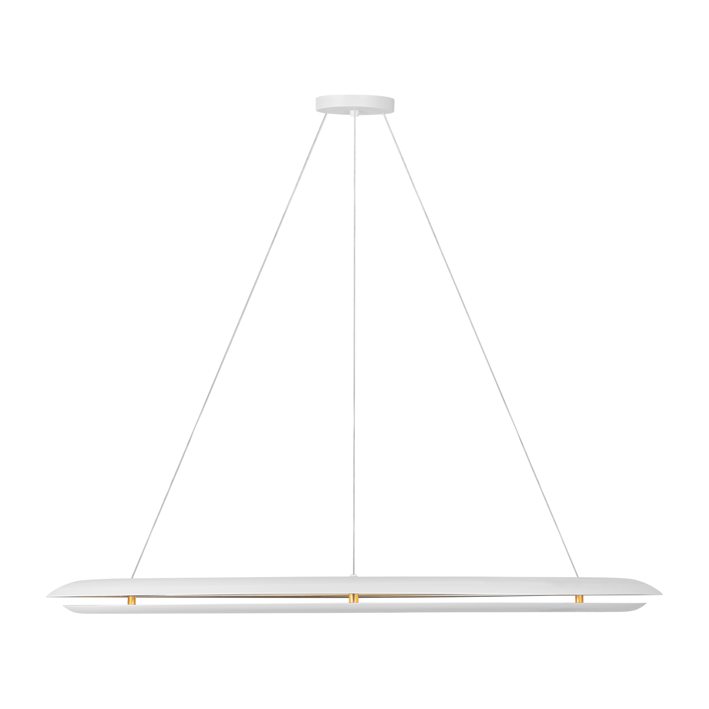 Cielo Extra Large Chandelier Matte White Bulbs Inc