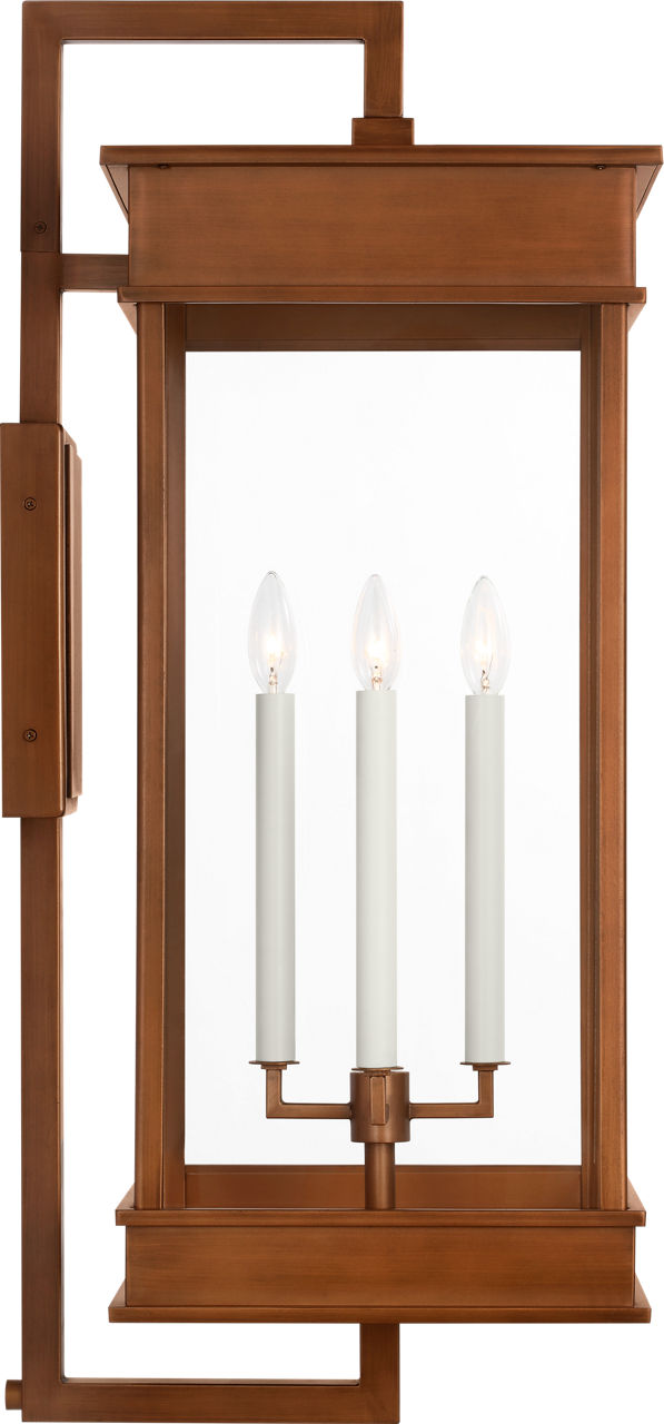 Cupertino Extra Large Bracket Wall Lantern Natural Copper