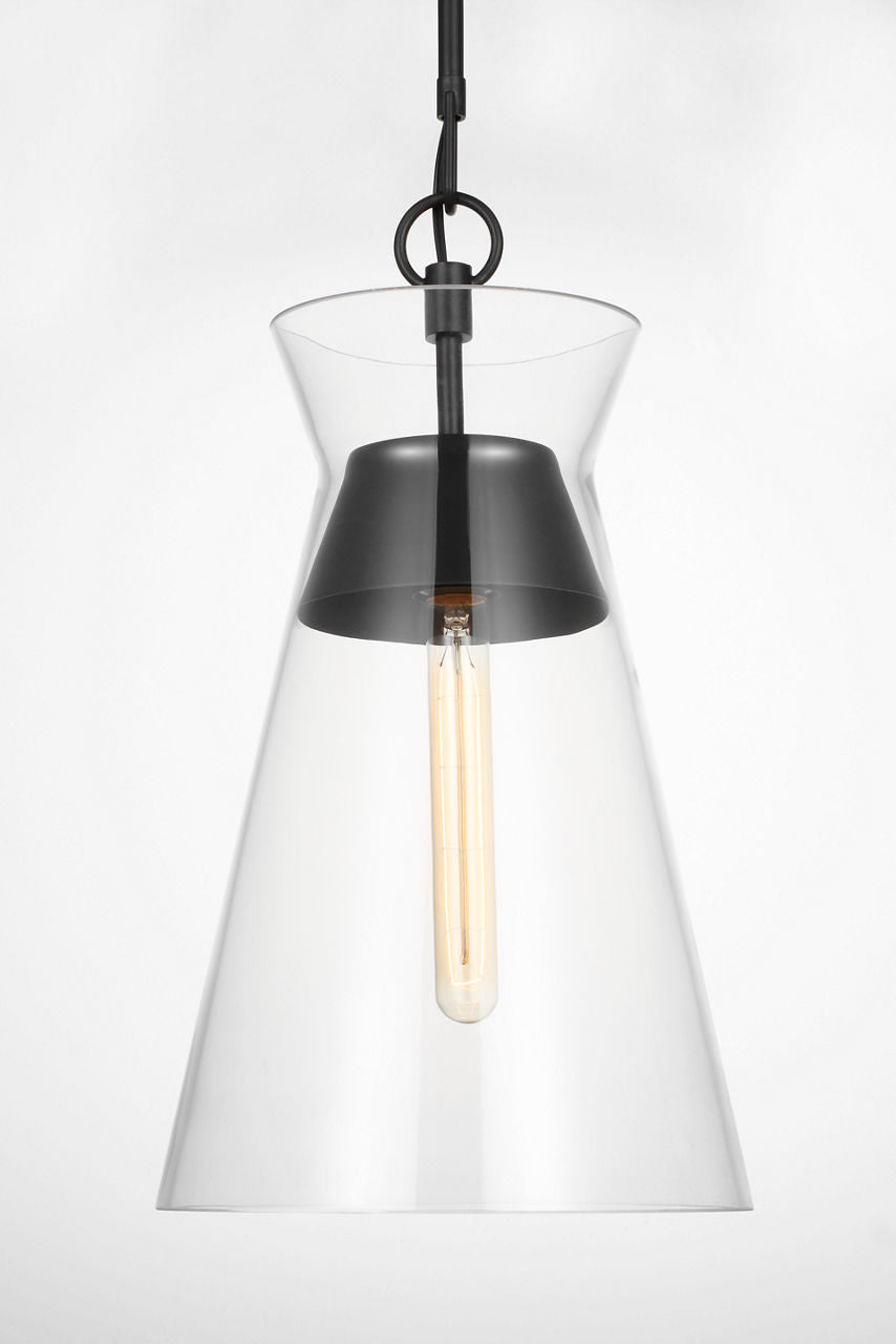 Atlantic Narrow Pendant Aged Iron