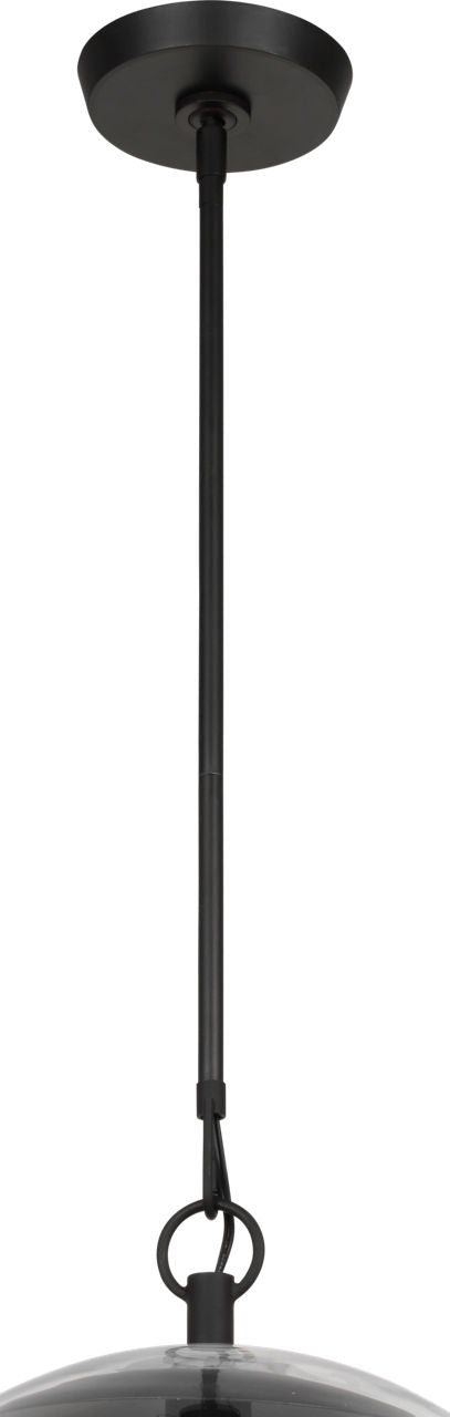 Atlantic Sphere Pendant | Aged Iron Bulb(s) Not Included