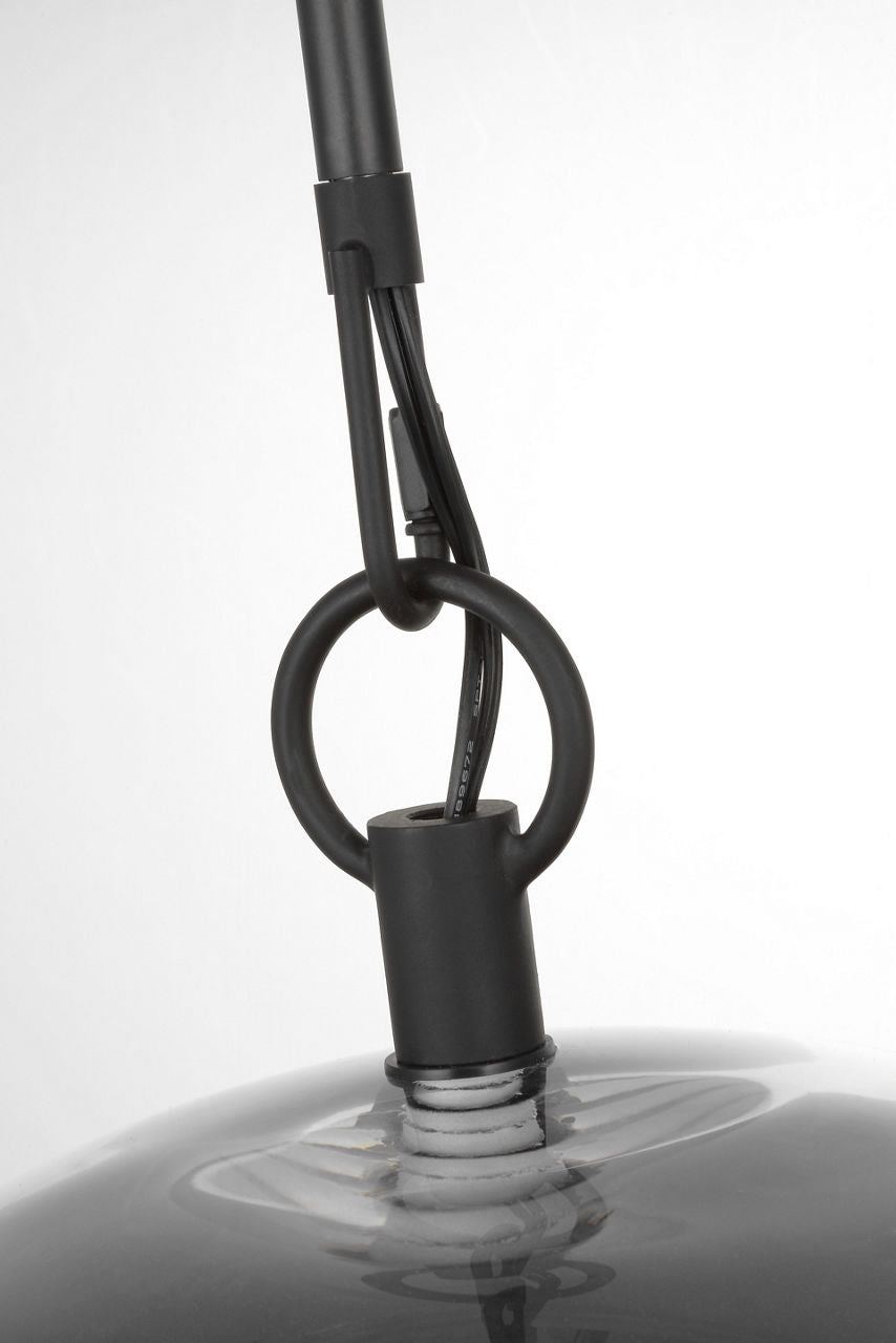 Atlantic Sphere Pendant | Aged Iron Bulb(s) Not Included
