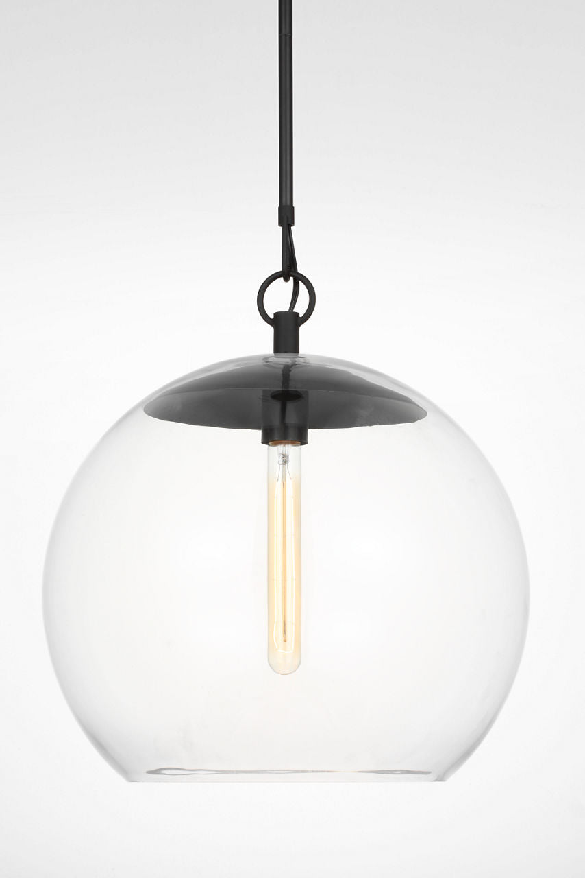 Atlantic Sphere Pendant | Aged Iron Bulb(s) Not Included