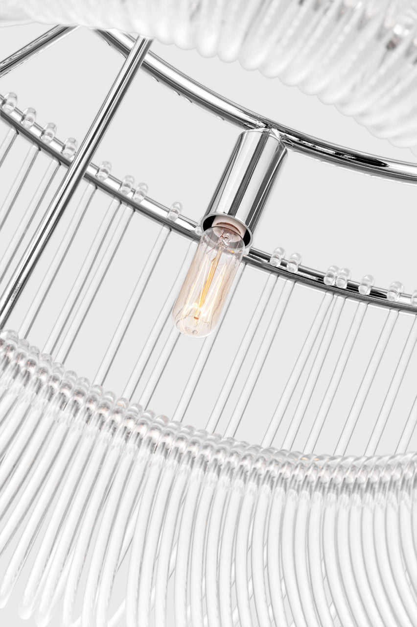 Pierce Medium Pendant Polished Nickel