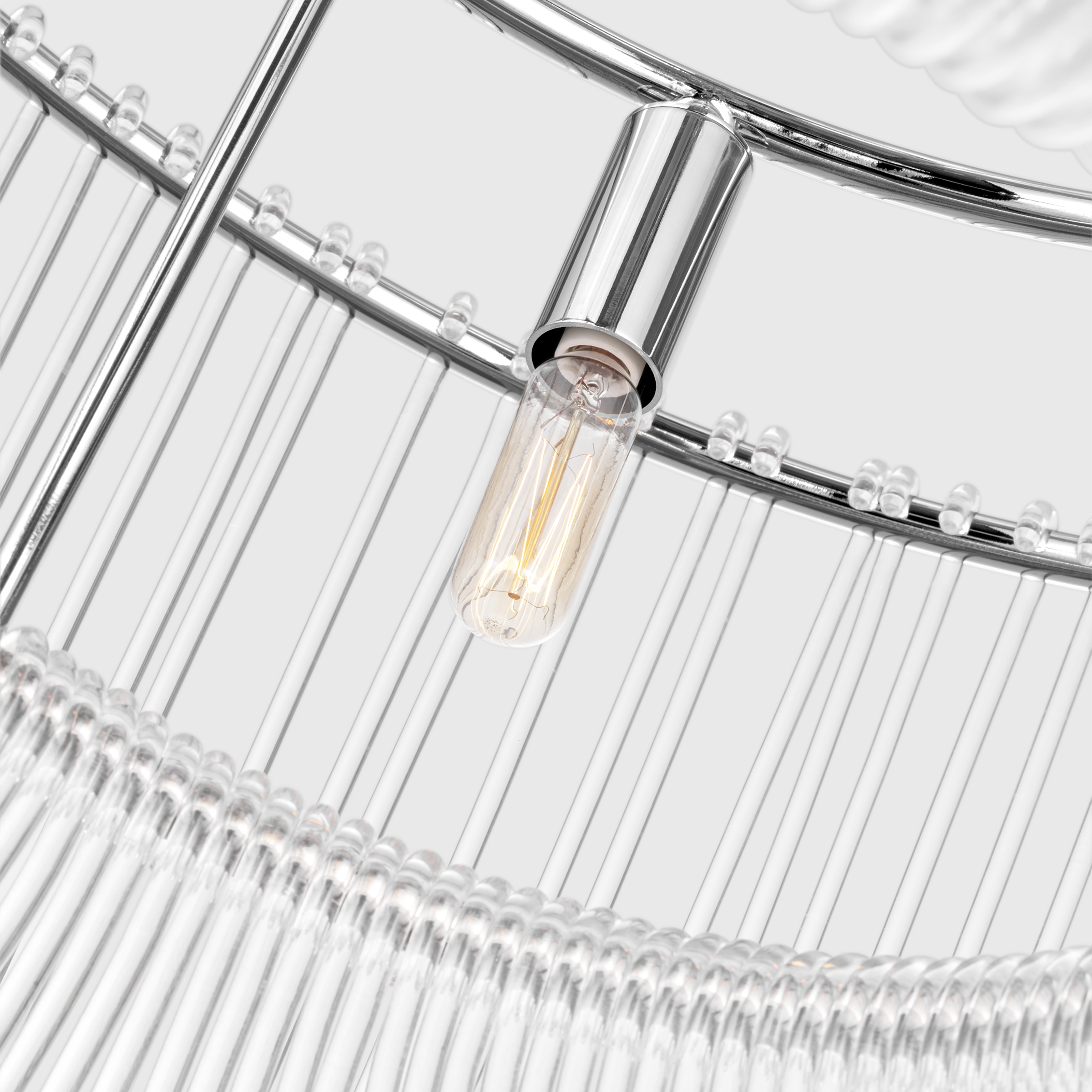 Pierce Medium Pendant Polished Nickel