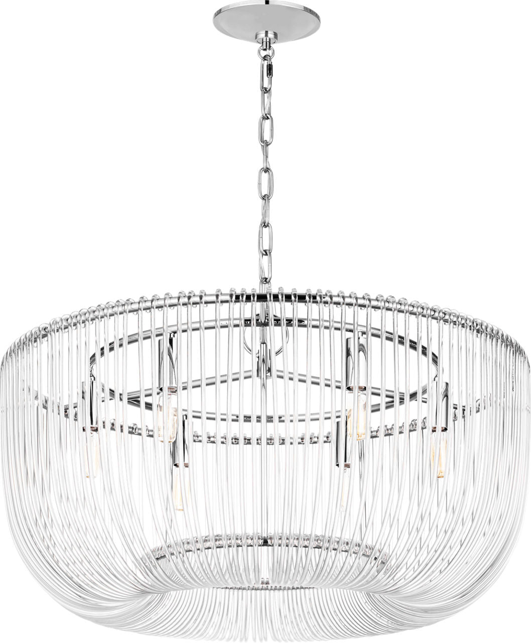 Pierce Medium Pendant Polished Nickel