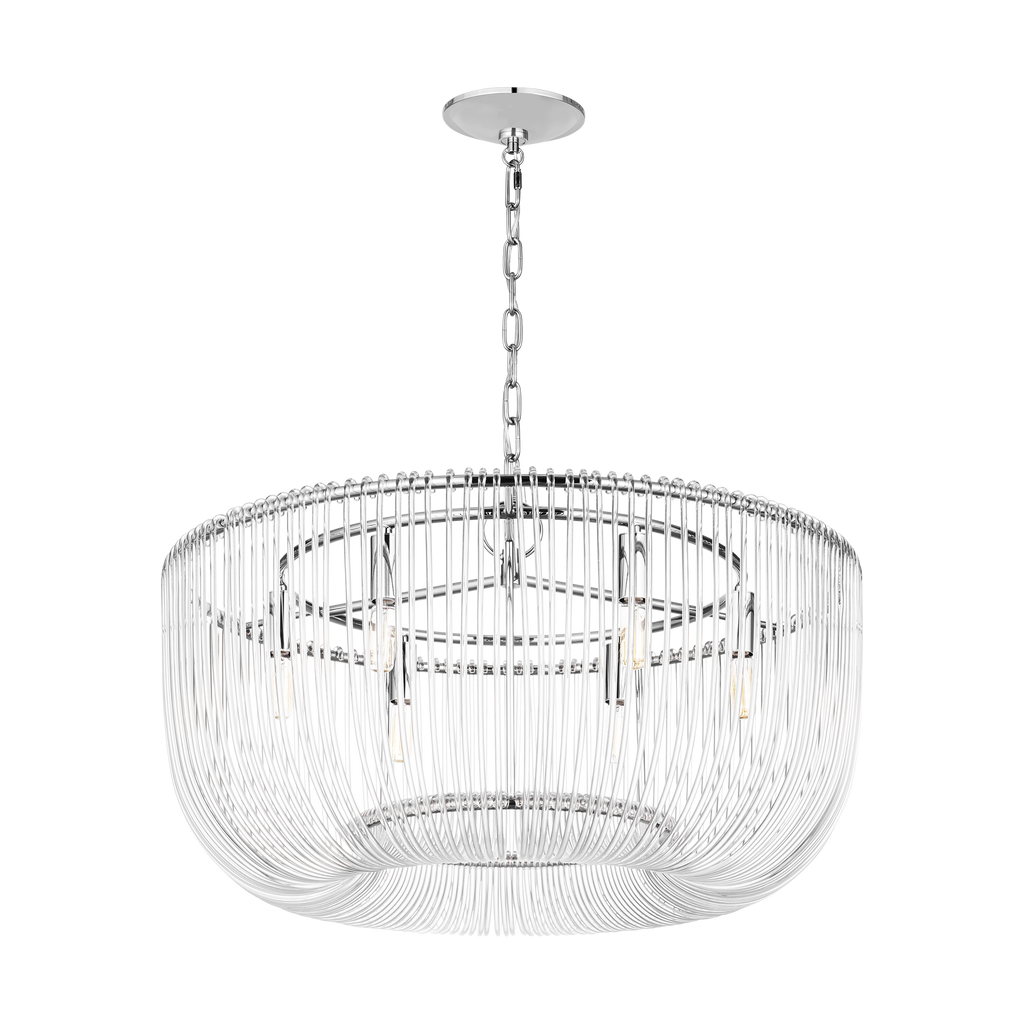 Pierce Medium Pendant Polished Nickel