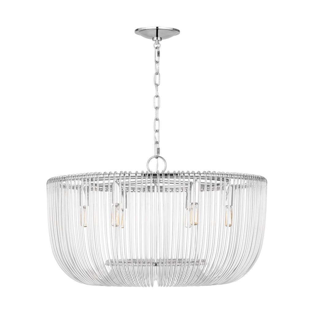 Pierce Medium Pendant Polished Nickel