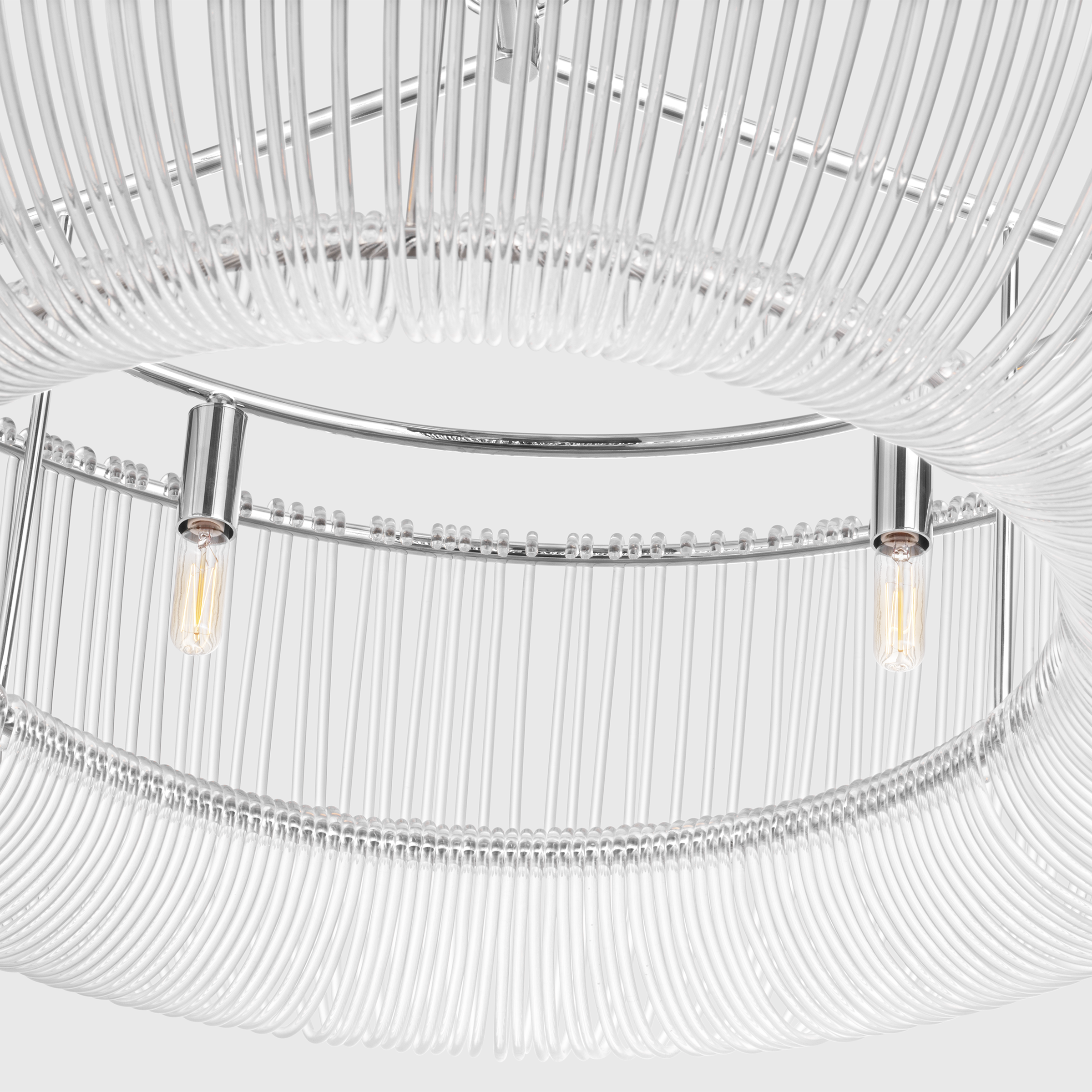 Pierce Large Pendant Polished Nickel