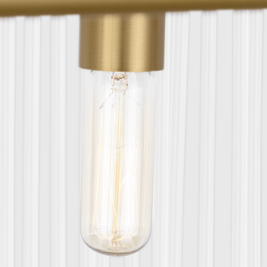 Pierce Extra Large Pendant Burnished Brass