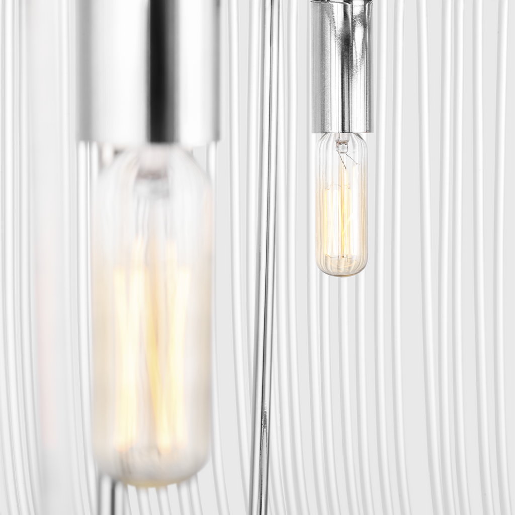Pierce Extra Large Pendant Polished Nickel