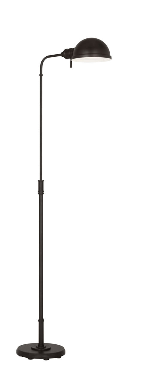 Belmont Large Task Floor Lamp Aged Iron Bulbs Inc