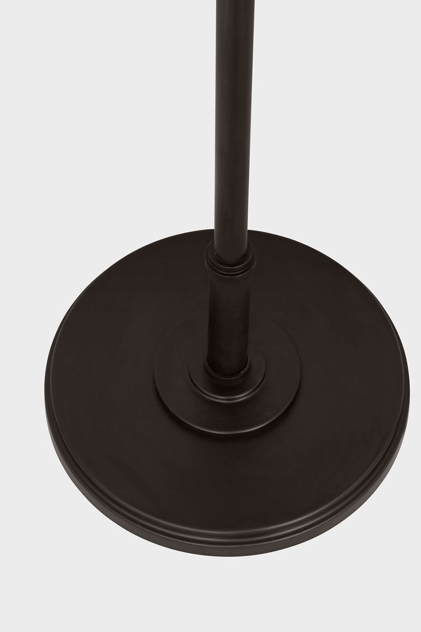 Belmont Large Task Floor Lamp Aged Iron Bulbs Inc