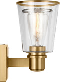 Alessa 2 - Light Vanity Burnished Brass
