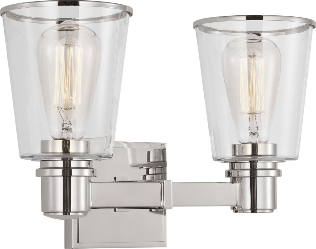 Alessa 2 - Light Vanity Polished Nickel
