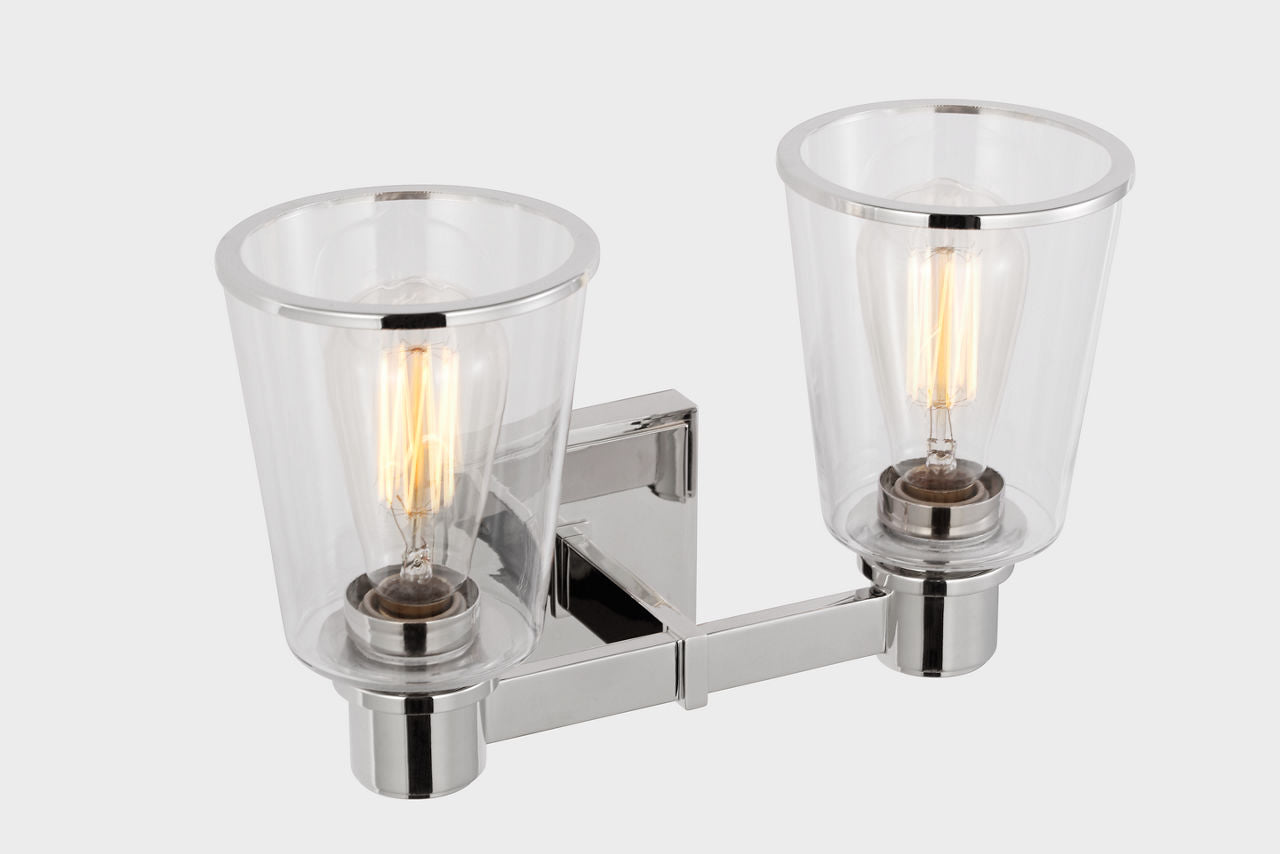 Alessa 2 - Light Vanity Polished Nickel