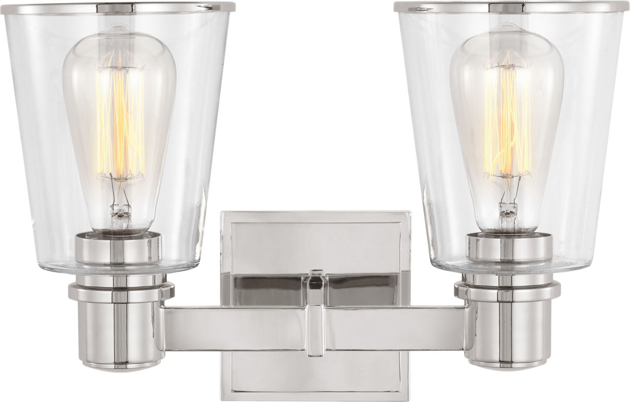 Alessa 2 - Light Vanity Polished Nickel