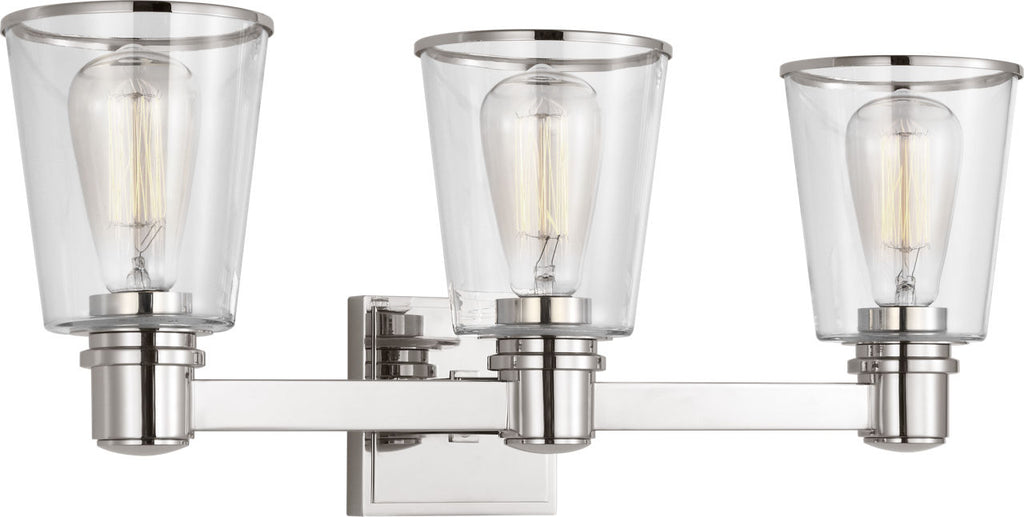 Alessa 3 - Light Vanity Polished Nickel