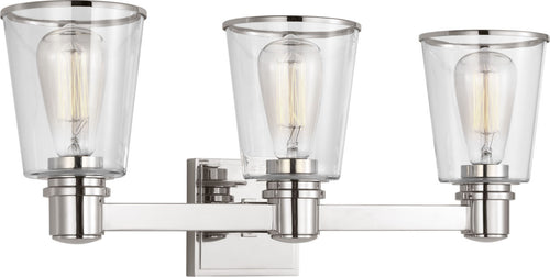 Alessa 3 - Light Vanity Polished Nickel