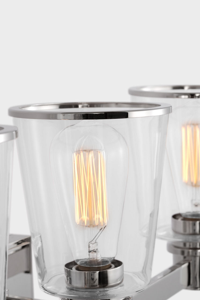 Alessa 3 - Light Vanity Polished Nickel