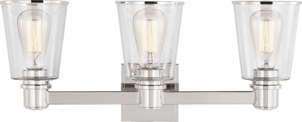 Alessa 3 - Light Vanity Polished Nickel