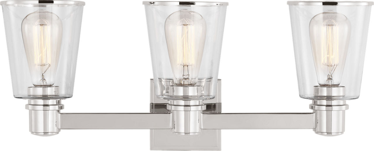 Alessa 3 - Light Vanity Polished Nickel