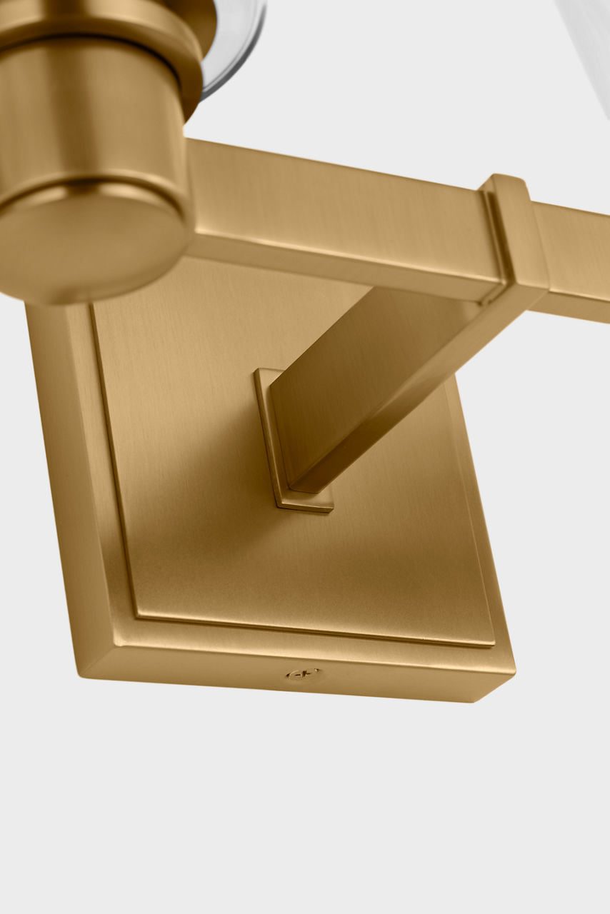 Alessa 4 - Light Vanity Burnished Brass