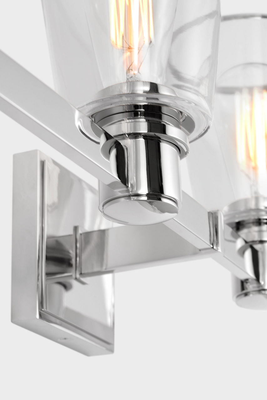 Alessa 4 - Light Vanity Polished Nickel
