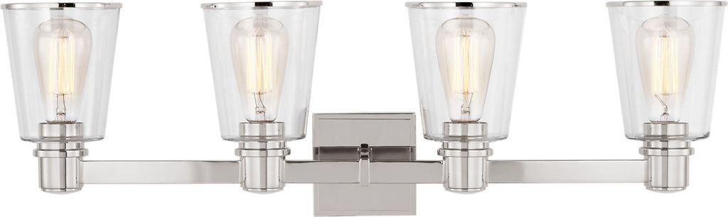 Alessa 4 - Light Vanity Polished Nickel