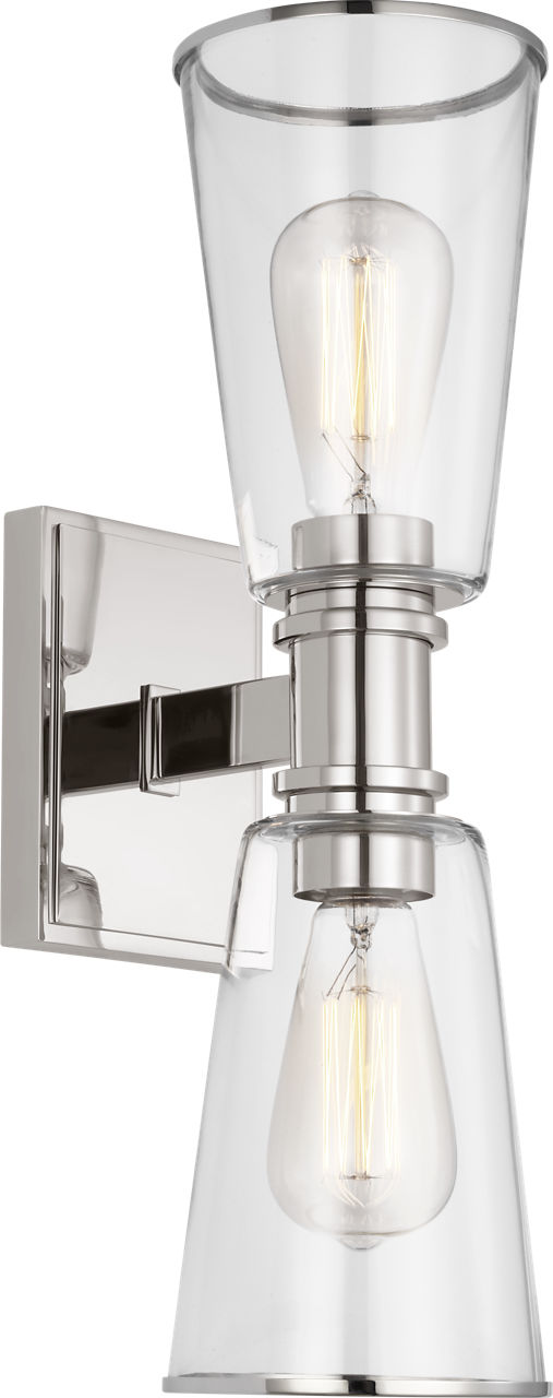 Alessa 2 - Light Linear Vanity Polished Nickel