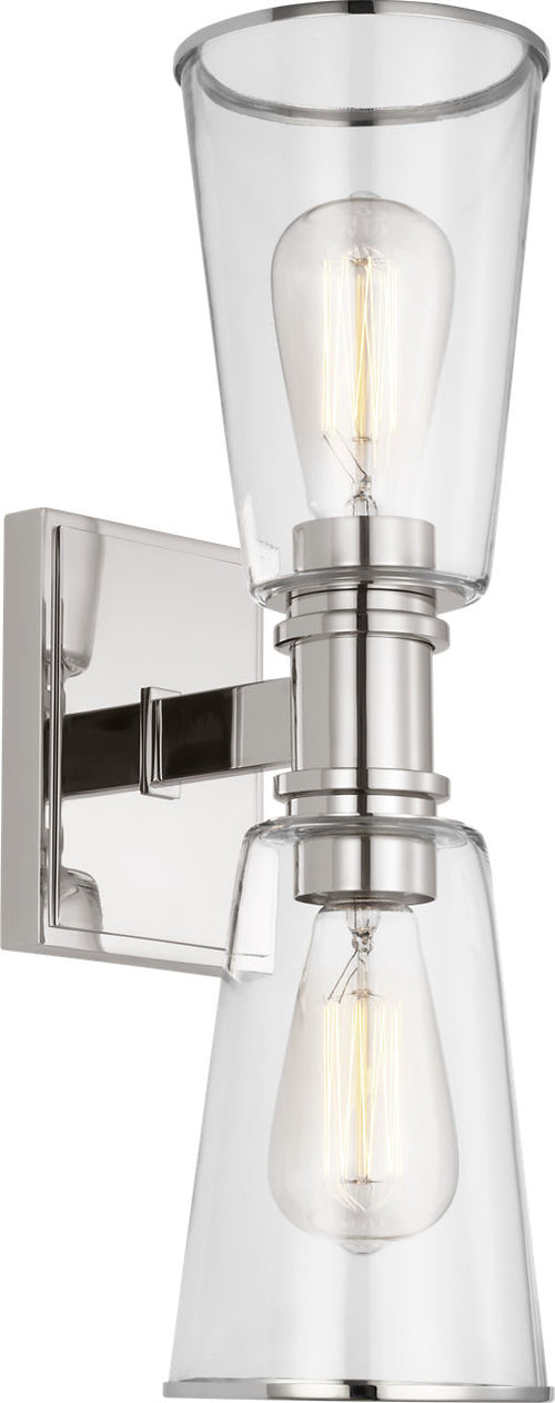 Alessa 2 - Light Linear Vanity Polished Nickel
