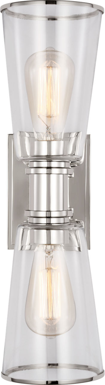 Alessa 2 - Light Linear Vanity Polished Nickel