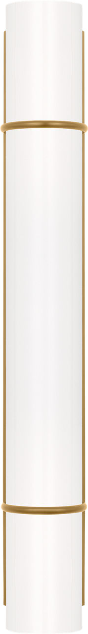 Amelie Medium Vanity Burnished Brass Bulbs Inc