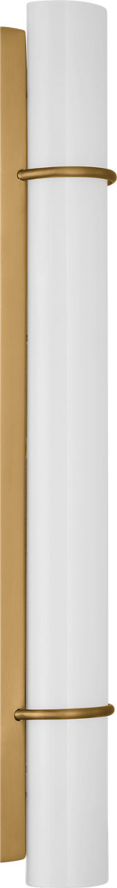 Amelie Medium Vanity Burnished Brass Bulbs Inc