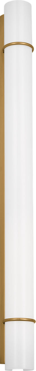 Amelie Large Vanity Burnished Brass Bulbs Inc