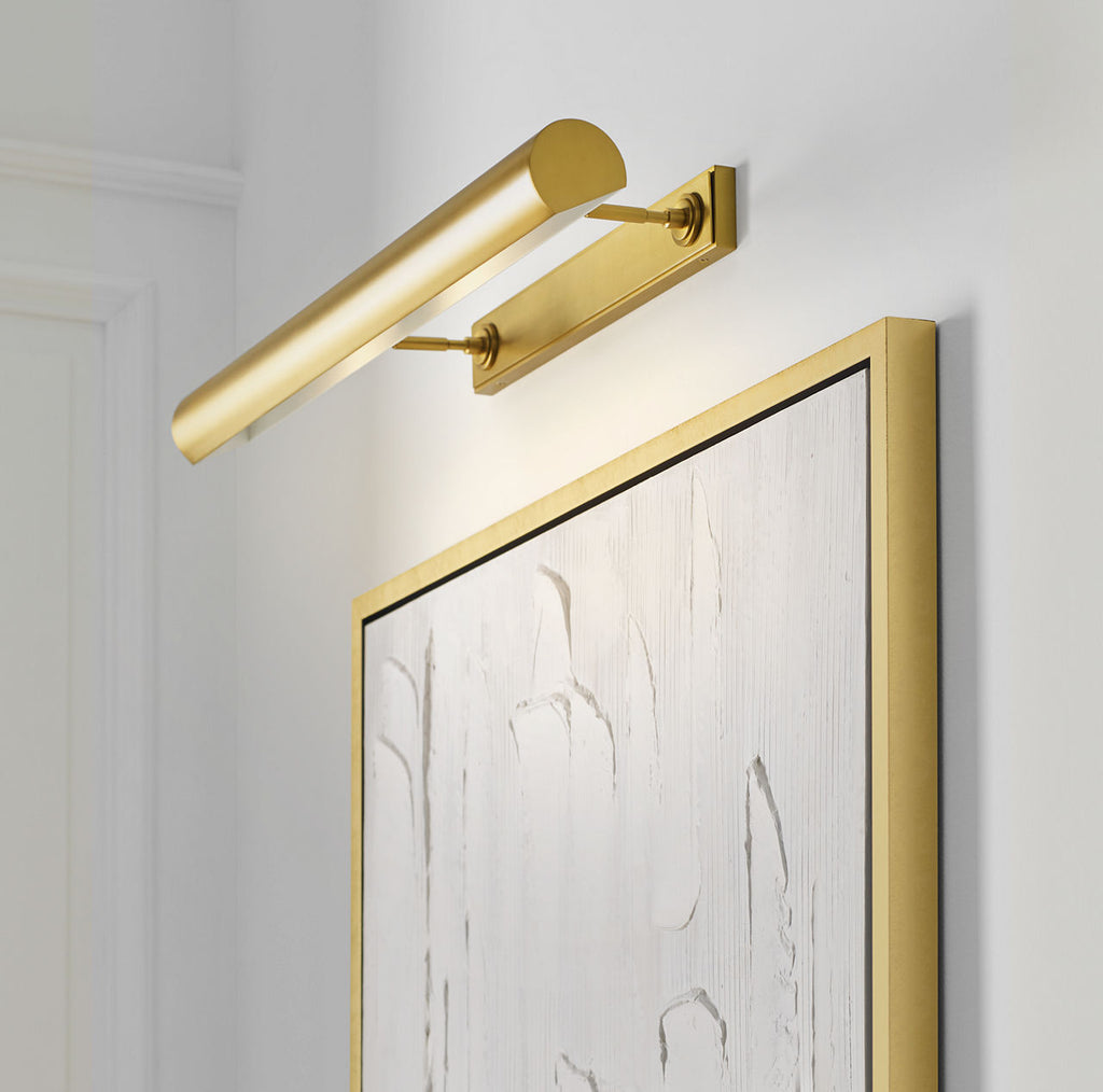 Kenyon 30" Picture Light Burnished Brass