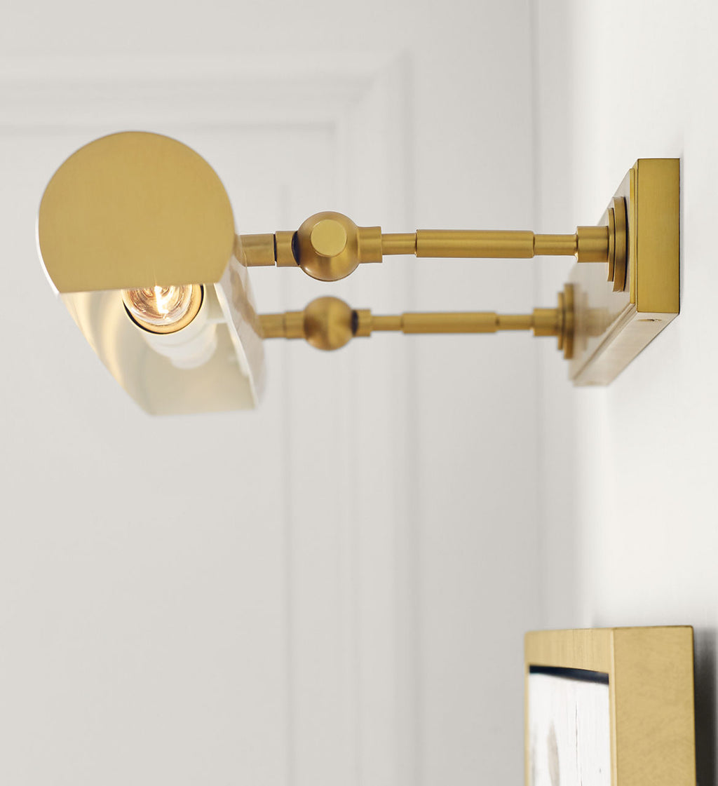 Kenyon 30" Picture Light Burnished Brass