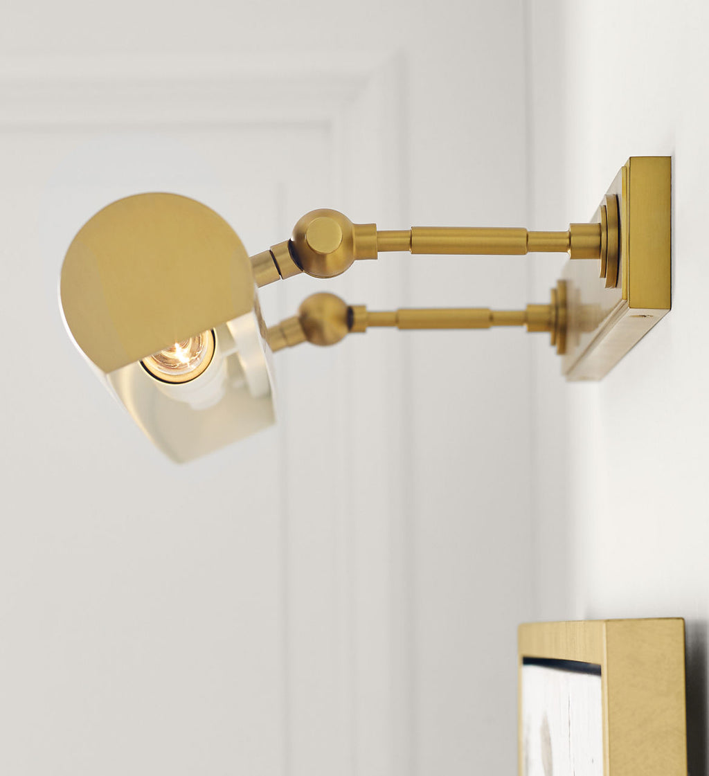 Kenyon 30" Picture Light Burnished Brass