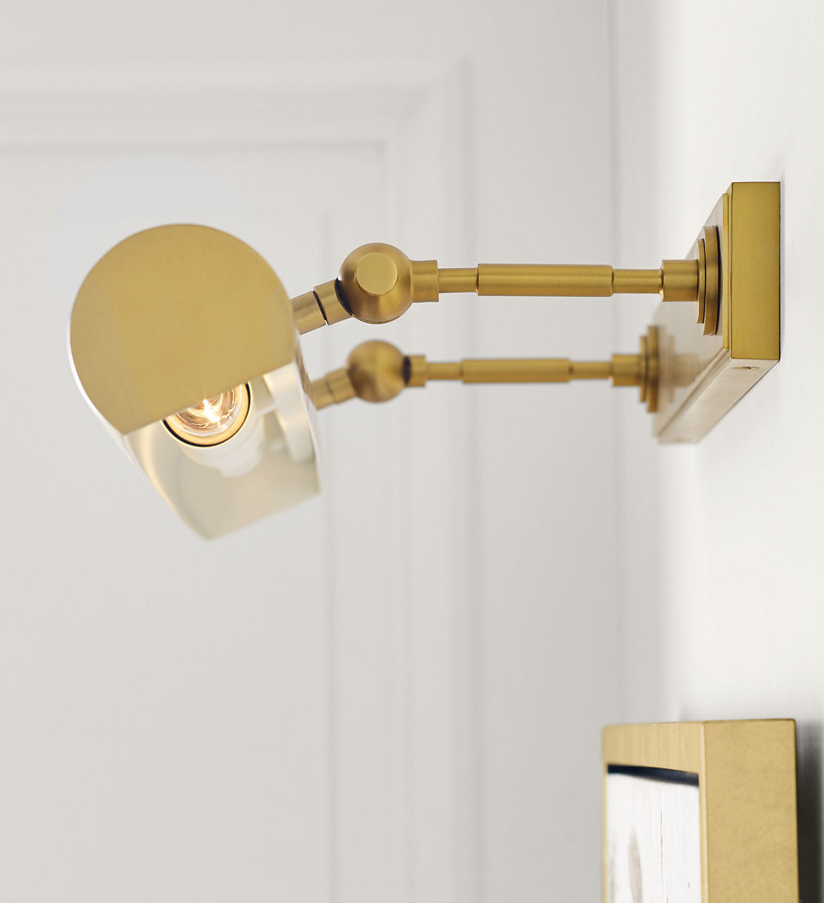 Kenyon 30" Picture Light Burnished Brass