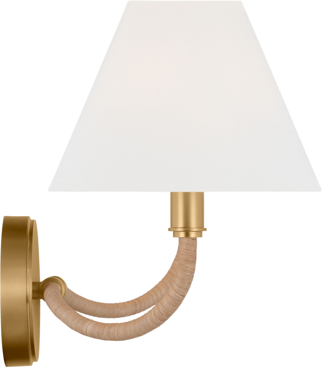 Laguna Double Sconce Burnished Brass