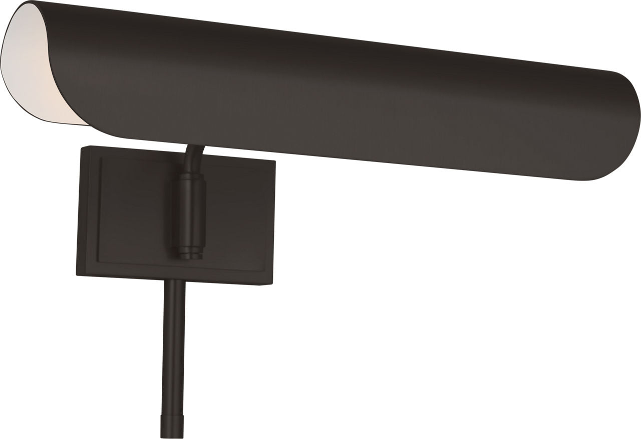 Hull 13" Picture Light Aged Iron
