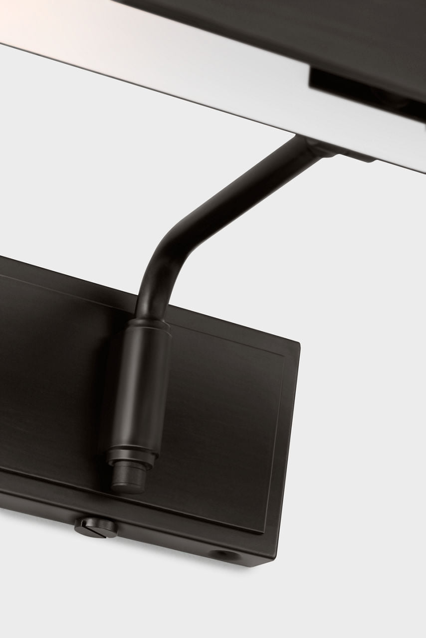 Hull 18" Picture Light Aged Iron