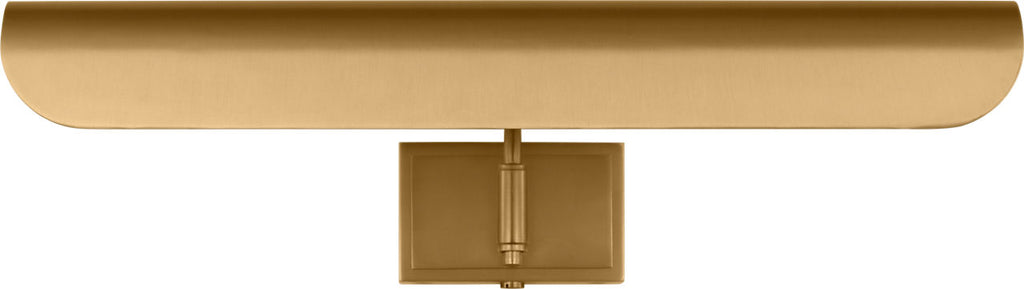 Hull 18" Picture Light Burnished Brass