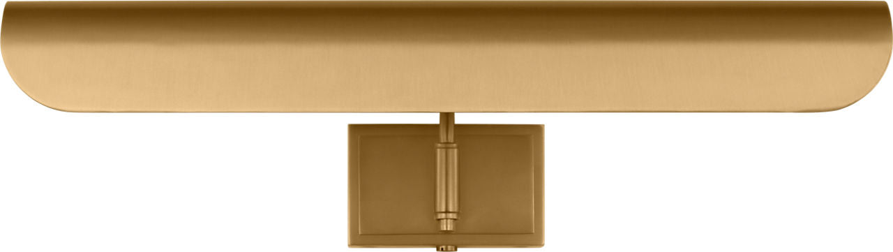 Hull 18" Picture Light Burnished Brass