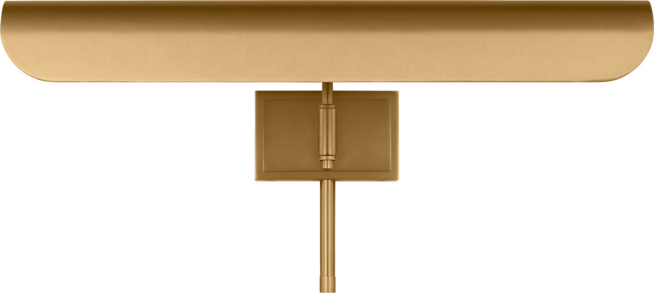 Hull 18" Picture Light Burnished Brass