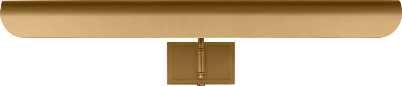 Hull 24" Picture Light Burnished Brass