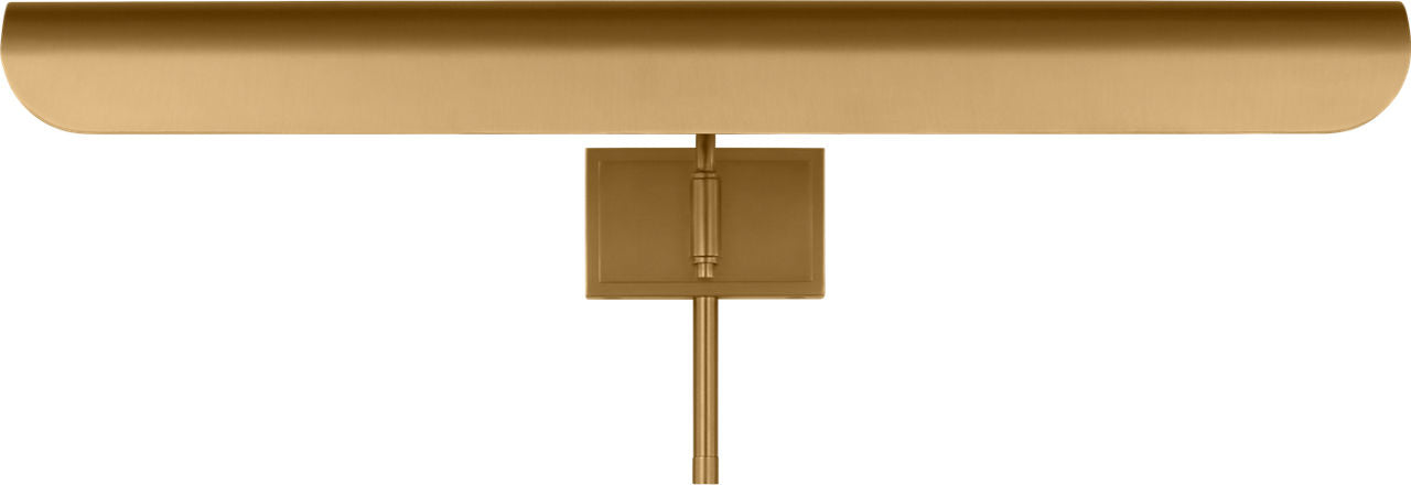 Hull 24" Picture Light Burnished Brass