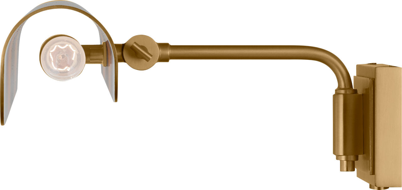 Hull 24" Picture Light Burnished Brass